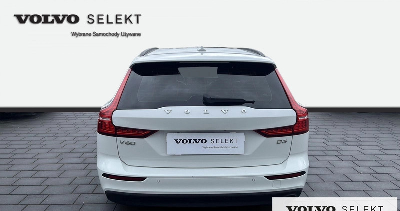 Volvo V60 cena 114900 przebieg: 77449, rok produkcji 2019 z Szczuczyn małe 326